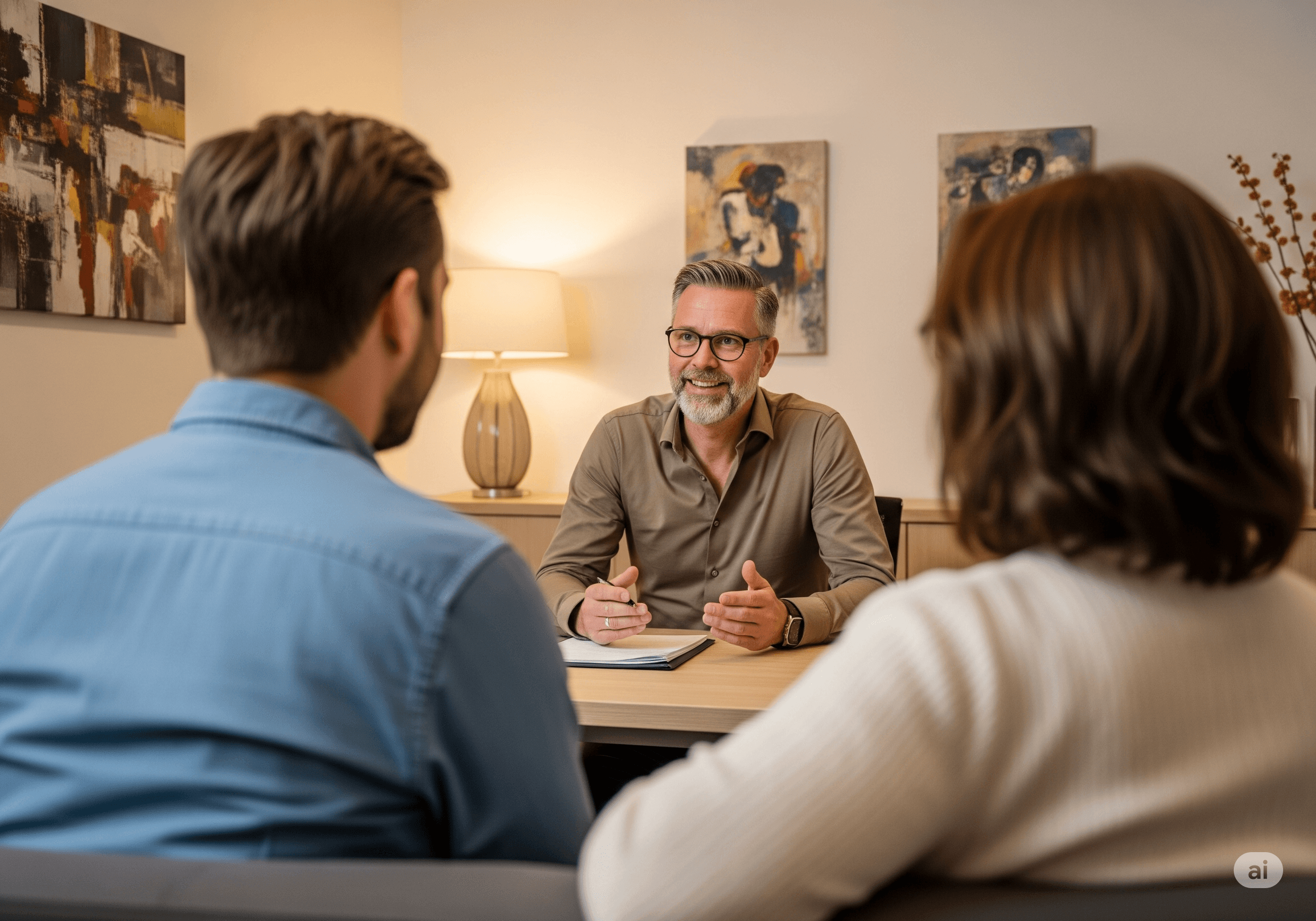 Relatietherapie begint met een gratis en vrijblijvend kennismakingsgesprek.